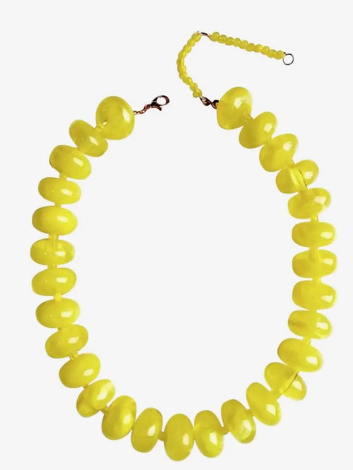 Bailey Statement Necklace in Yellow
