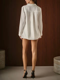 Pocket Perfection Button Up in White