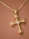Statement Cross Necklace