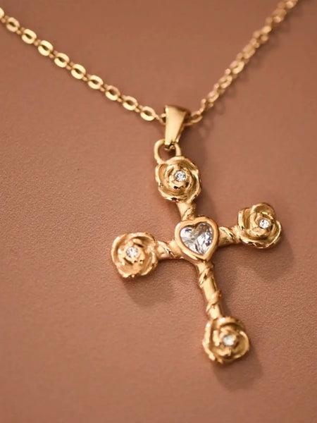 Statement Cross Necklace