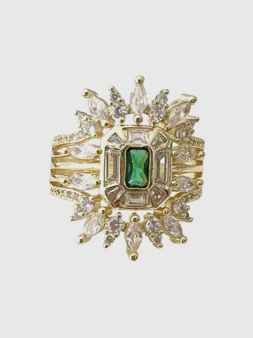 Lush Ring in Green