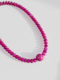 Pink Socialite Beaded Necklace