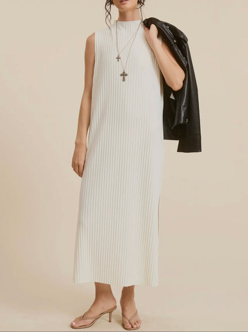 Keep It Classic Midi Dress in Ivory