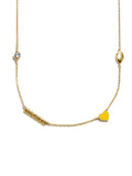 University of Missouri Spaced Charm Necklace