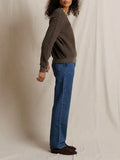 Ziggy Inside Out Sweatshirt in Dark Olive