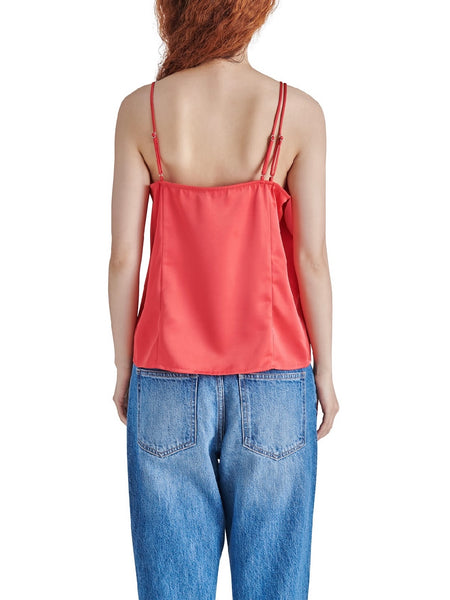 Everly Top in Cherry Red