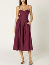 Destene Dress in Plum