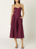 Destene Dress in Plum