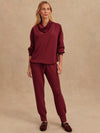 Betsy Sweat in New Maroon