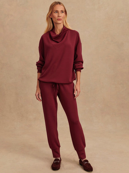 Betsy Sweat in New Maroon