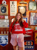 Dynamic Duo Sweatshirt in Red
