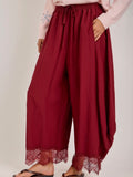 She's The Boss Balloon Pants in Wine