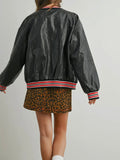 End Game Bomber in Black & Red