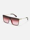 Nightfall Remixed Sunnies in Dark Brown & Rouge Gold