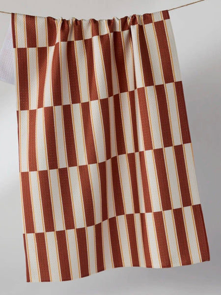 Harvest Stripe Tea Towel