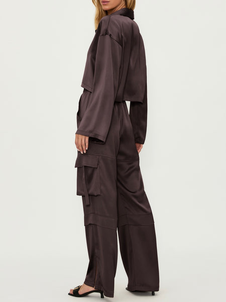 Gianna Pant in Java Satin