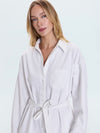 Vance Romper in Vivid White