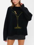 Settle In Sweater in Dirty Martini Knit