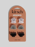 Mini Claw Clips 6pc Set in Halloween