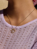 Freya CZ Heart Necklace