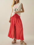 Gauze To Go Maxi Skirt in Tomato
