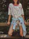 Ziggy Printed Shortall in Sun Drenched Combo