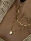 Alchemy Necklace in Gold