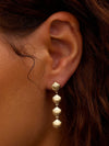 Scallop Mini Drop Earrings