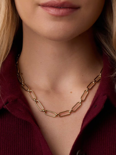 Zoey Statement Link Necklace