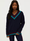 Montana Sweater in Ultramarine Colorblock