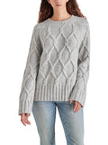 Micah Sweater in Silver Grey