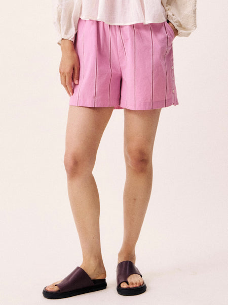 She's Cute Midi Skirt in Soft Pink