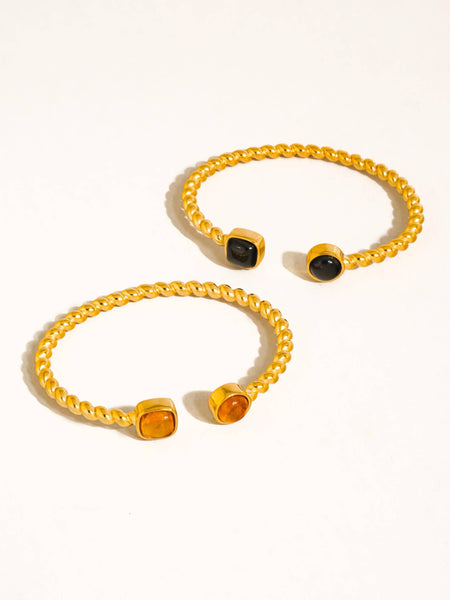 Cinder Cuff in Black