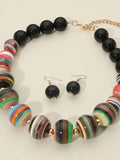 Having a Moment Beaded Necklace in Multi
