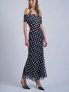 Let's Polka Dot Dress in Black