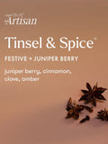 Tinsel & Spice Artisan Winter Bazaar Signature Candle 19oz