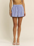 Ashley Shorts in Blue White