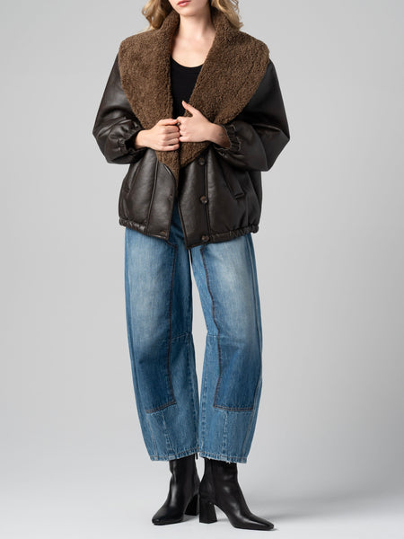 Icon Status Jacket in Dark Brown