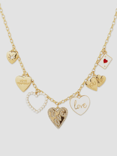 It's All Love Charm Necklace