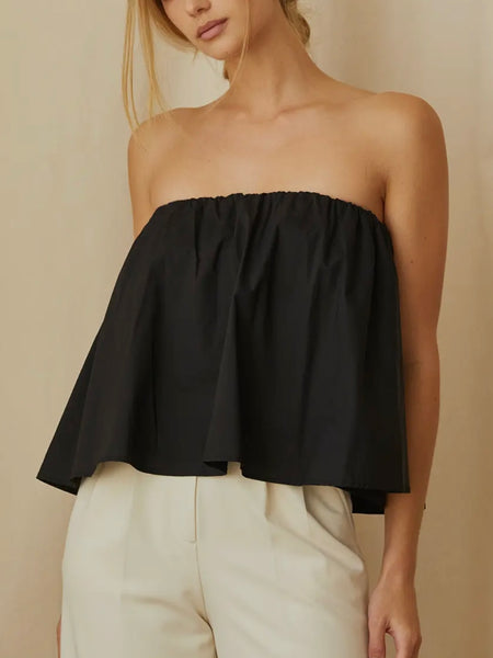 Forever Striped Tank in Off White & Beige
