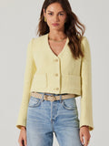 Marleigh Jacket in Lemon