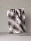 Football Check Tea Towel