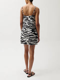 Misa Mini Dress in Zebra