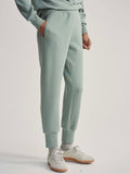 The Slim Cuff Pant 27.5 in Lily Pad