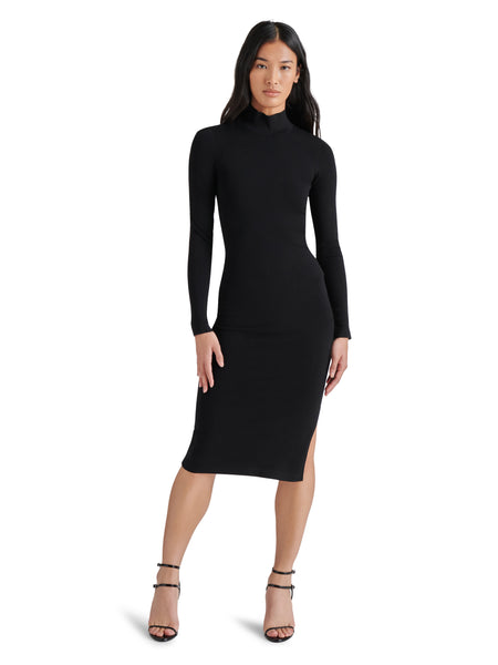 Maja Sweater Dress in Black