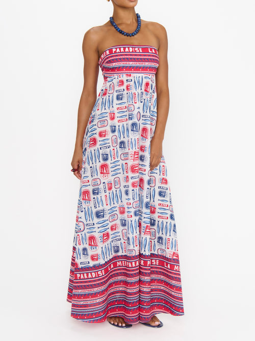 Day Out Maxi Dress in Salty Sardines