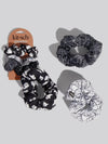 Cloud Scrunchies 3pc in Spiderweb