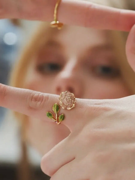 Open Rose Ring