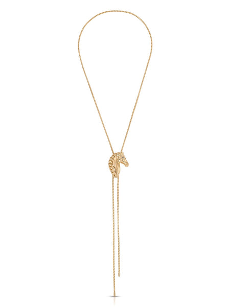 Stallion Lariat Necklace