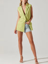 Jordis Vest in Celery